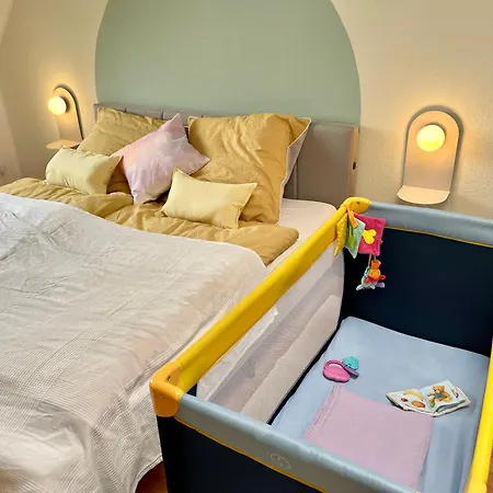 Apartment Familientraum-kueche-waschtrockner-playstation-netflix-wifi